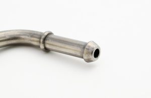 Φ12 ハンギング バルジ・スプールパイプ（L型）｜板巻き金属パイプ製造.com