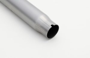 Φ35.5 インナー パンチングパイプ（板巻き加工・縮管加工・切り欠き加工）｜板巻き金属パイプ製造.com