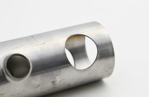 Φ54 インナー パンチングパイプ（板巻き加工・バーリンク加工）｜板巻き金属パイプ製造.com