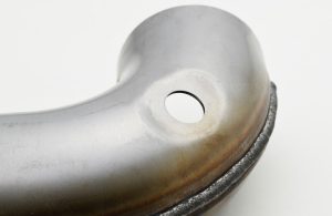 エキゾーストシステム用 パイプ（モナカ加工・絞り加工）｜板巻き金属パイプ製造.com