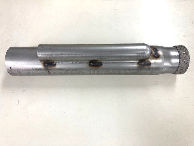 カバーパイプ+メッシュ加工｜板巻き金属パイプ製造.com
